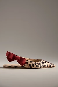 Maeve Side-Bow Slingback Flats