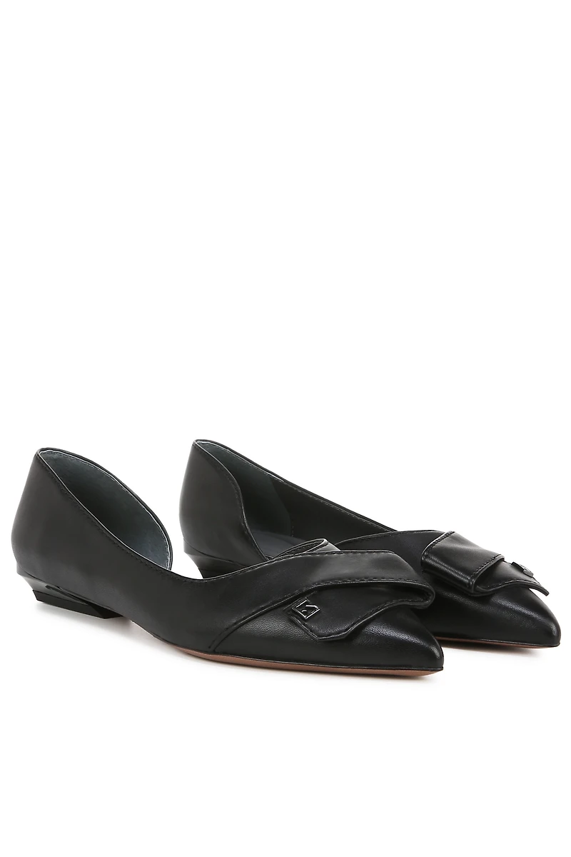 Sarto Elisha 2 Half d'Orsay Pointed-Toe Flats