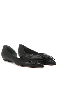 Sarto Elisha 2 Half d'Orsay Pointed-Toe Flats
