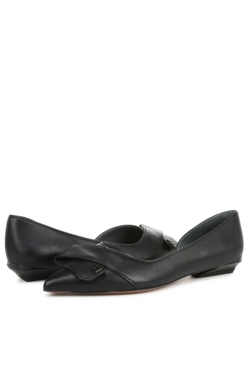 Sarto Elisha 2 Half d'Orsay Pointed-Toe Flats