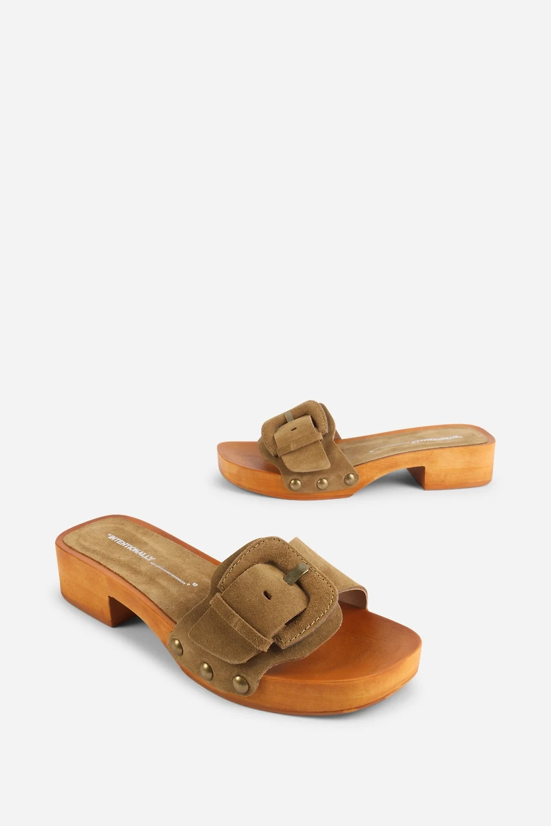 Intentionally Blank Mar Mule Sandals