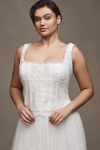 Willowby by Watters Colby Corset Tulle Two-Piece Wedding Gown