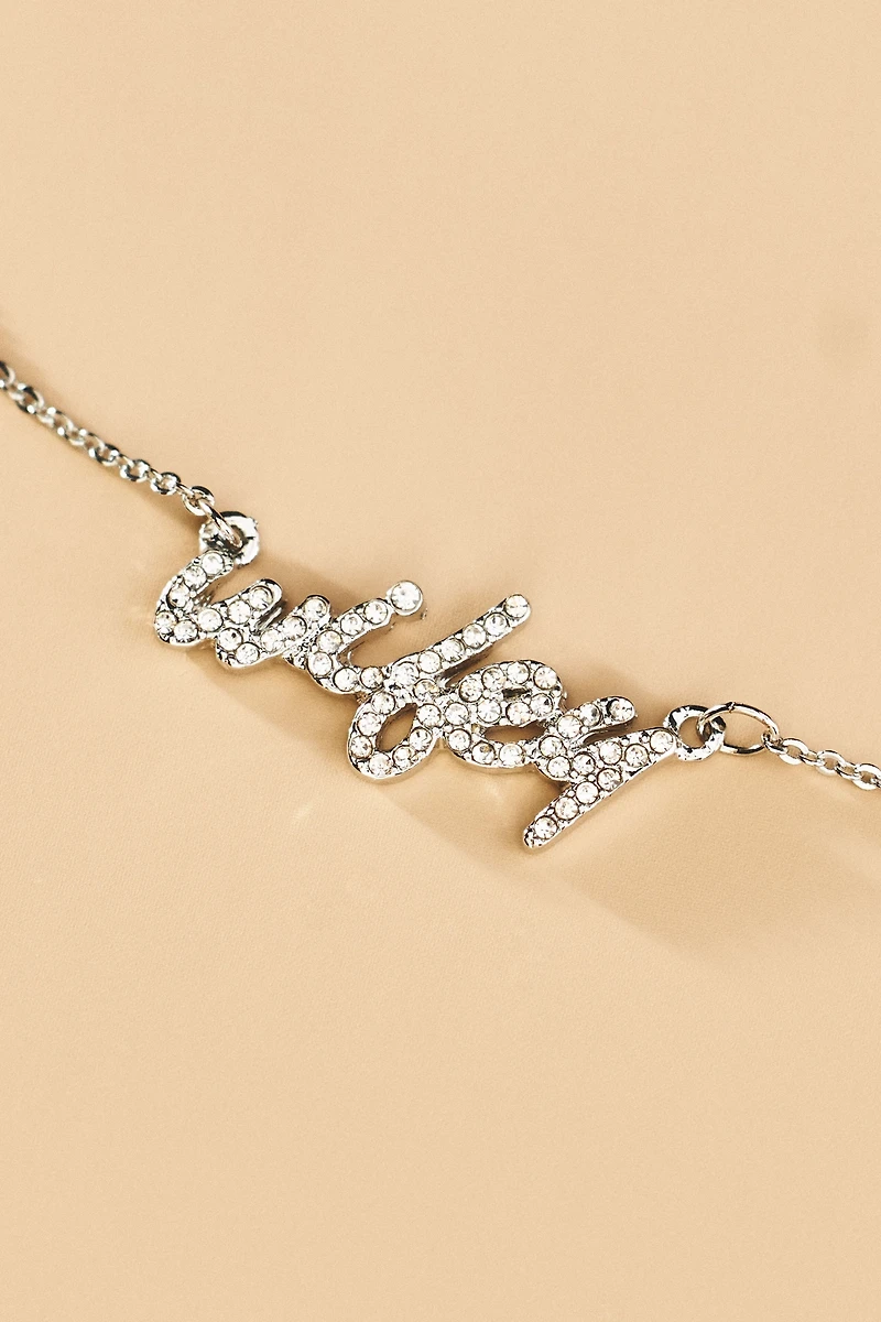 By Anthropologie Weddings Wifey Necklace