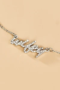 By Anthropologie Weddings Wifey Necklace