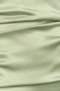 BHLDN High Shine Satin Small Sage Swatch