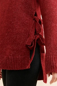 Vigoss Side Tie Sweater