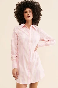 Sanctuary Striped Shirt Dress