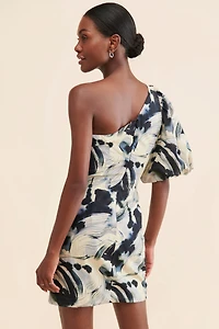 Let Me Be Rachel One-Shoulder Mini Dress