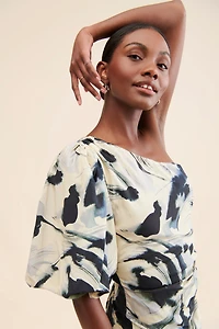 Let Me Be Rachel One-Shoulder Mini Dress