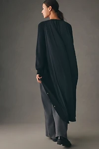 Long Twofer Cardigan Sweater