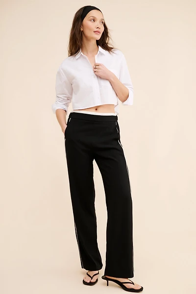 Maeve Pull-On Track Pants