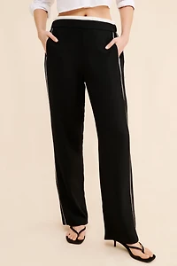 Maeve Pull-On Track Pants