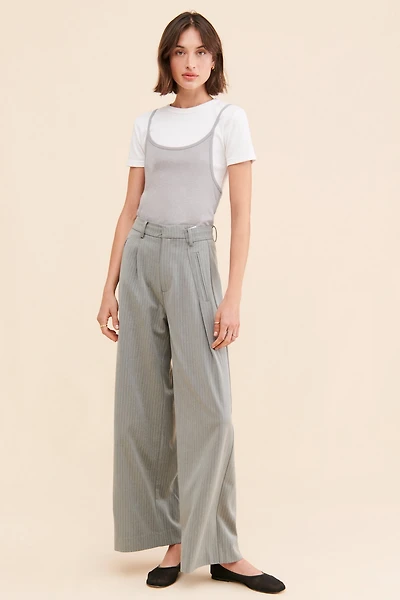 ASTR the Label Dawson Pinstripe Trousers