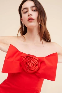 Hutch 3D Strapless Mini Dress