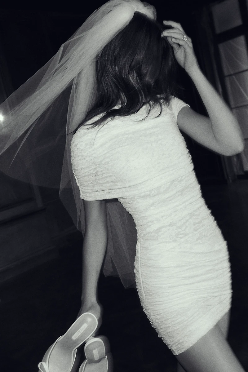 BHLDN Lilly Fingertip Veil