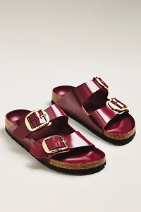 Birkenstock Arizona Big Hammered Buckle High Shine Sandals