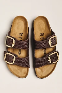 Birkenstock Arizona Big Buckle Raffia Sandals