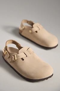 Birkenstock Tokio Nubuck Leather Clogs