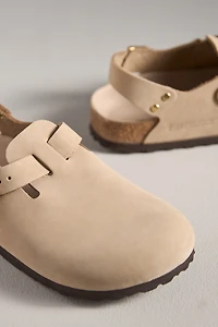 Birkenstock Tokio Nubuck Leather Clogs
