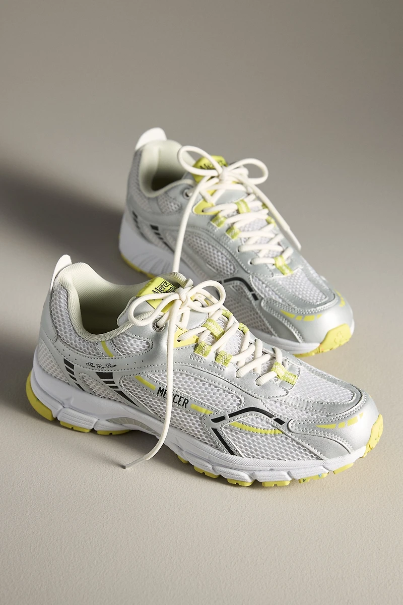 Mercer The-Re-Run Metallic Neon Sneakers