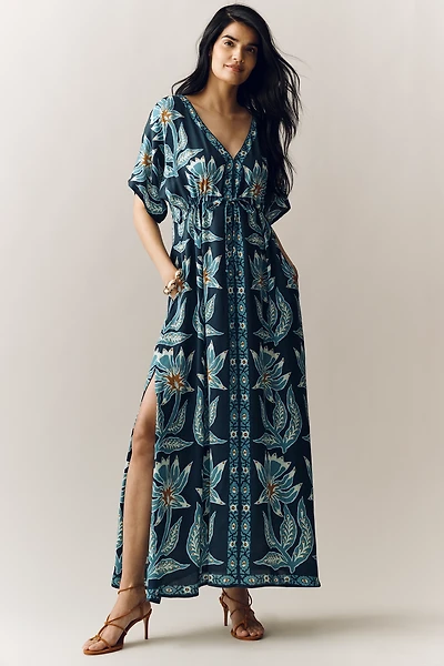 Omika Pia Floral Kaftan