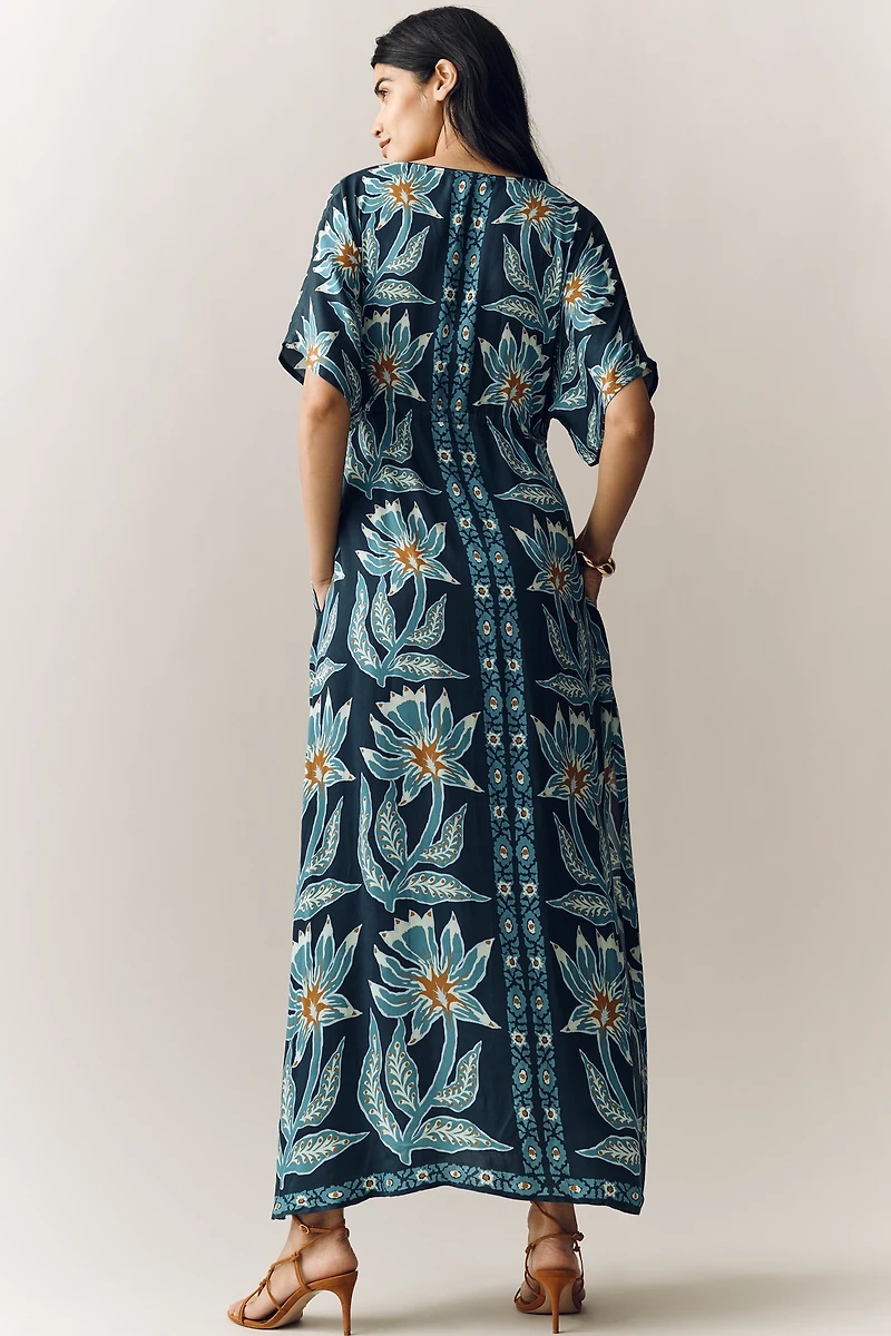Omika Pia Floral Kaftan