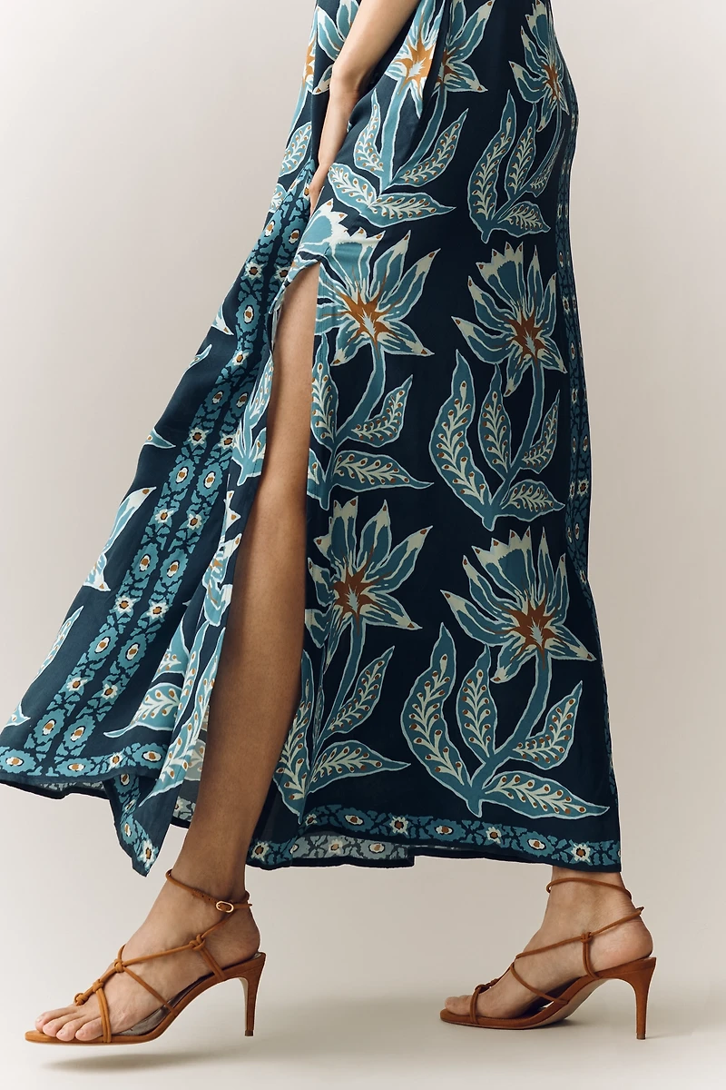 Omika Pia Floral Kaftan