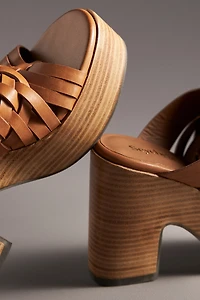 Seychelles Make You Mine Wood-Bottom Heels