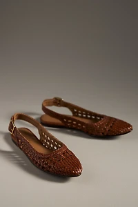 Seychelles Avalon Woven Slingback Flats