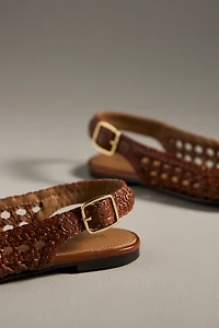 Seychelles Avalon Woven Slingback Flats