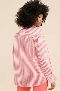 Nuuly x Addison Bay Assembly Striped Button Down
