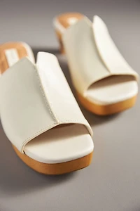 Kelsi Dagger Brooklyn Ryan Wood-Bottom Platform Heels