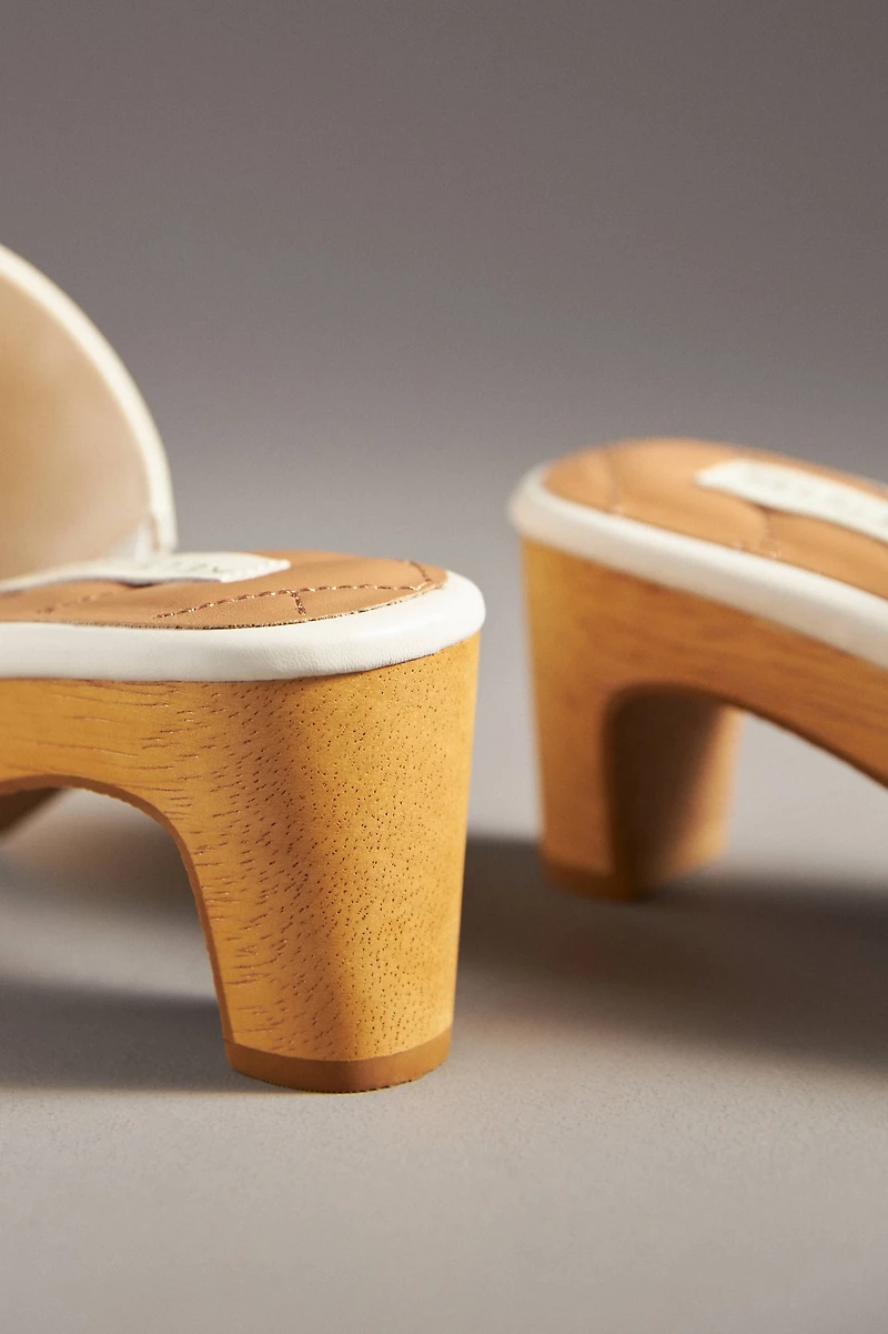 Kelsi Dagger Brooklyn Ryan Wood-Bottom Platform Heels