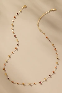 Mixed Bead Dainty Necklace