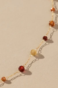 Mixed Bead Dainty Necklace