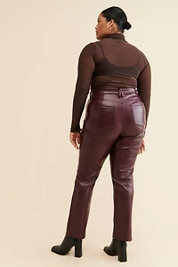 Good American Better Than Vegan Leather Pants