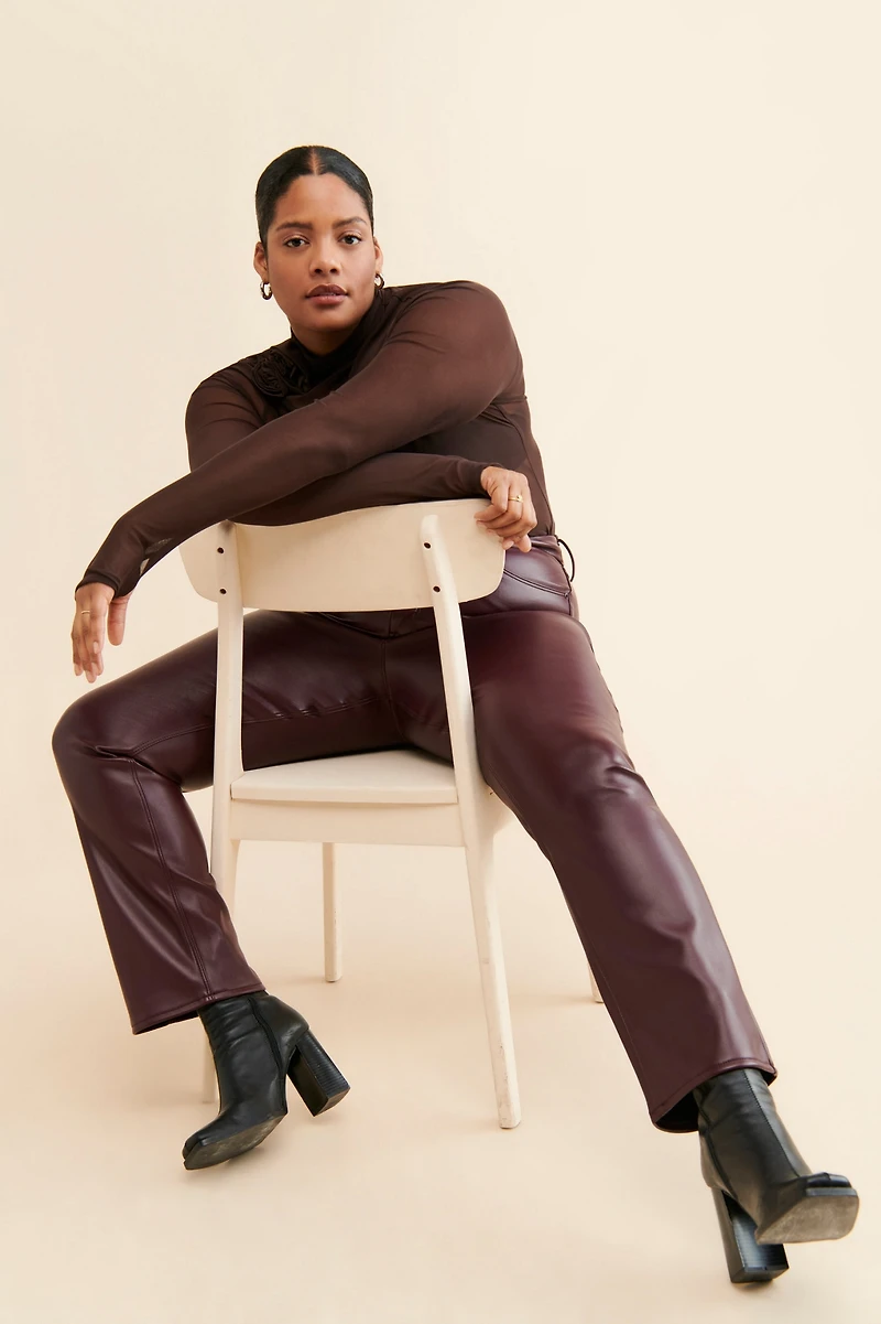 Good American Better Than Vegan Leather Pants