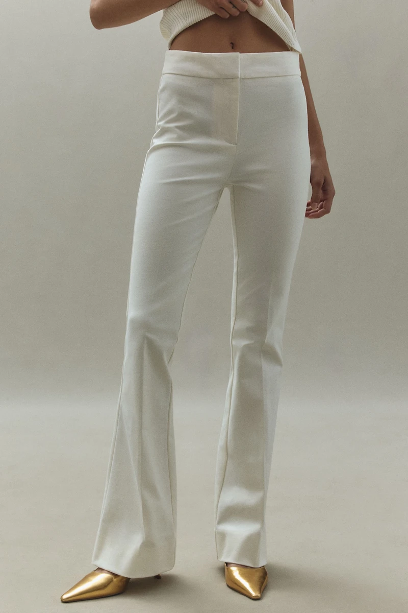 Derek Lam 10 Crosby High-Rise Slim Trousers