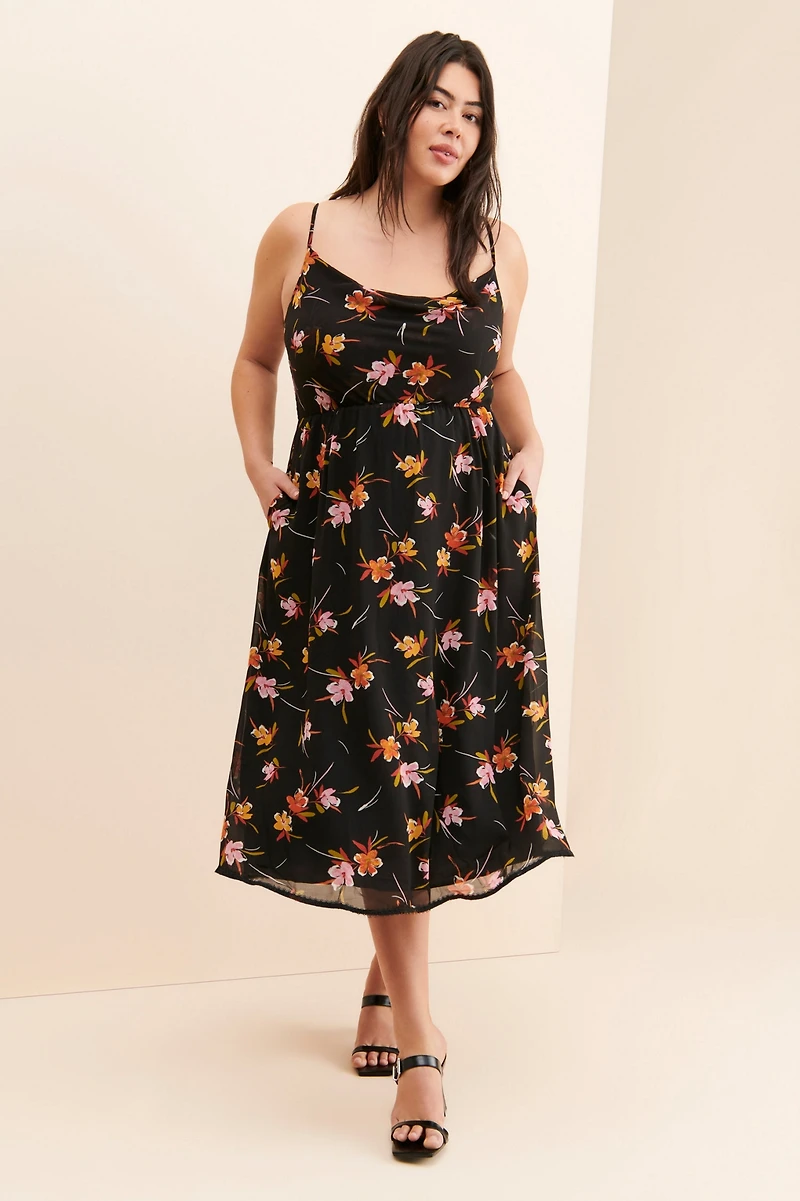 Lost + Wander Beachly Oasis Midi Dress