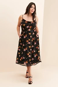Lost + Wander Beachly Oasis Midi Dress
