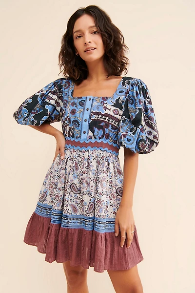 Forever That Girl Mini Square Neck Dress