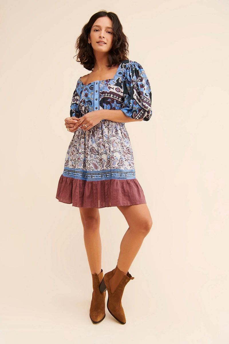 Forever That Girl Mini Square Neck Dress
