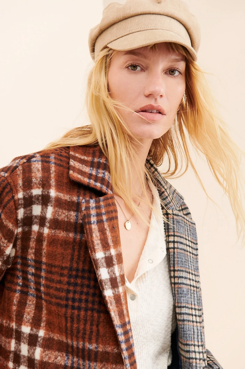Greylin Renata Glen Plaid Blazer