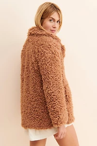 BB Dakota Whats The Fuzz Coat