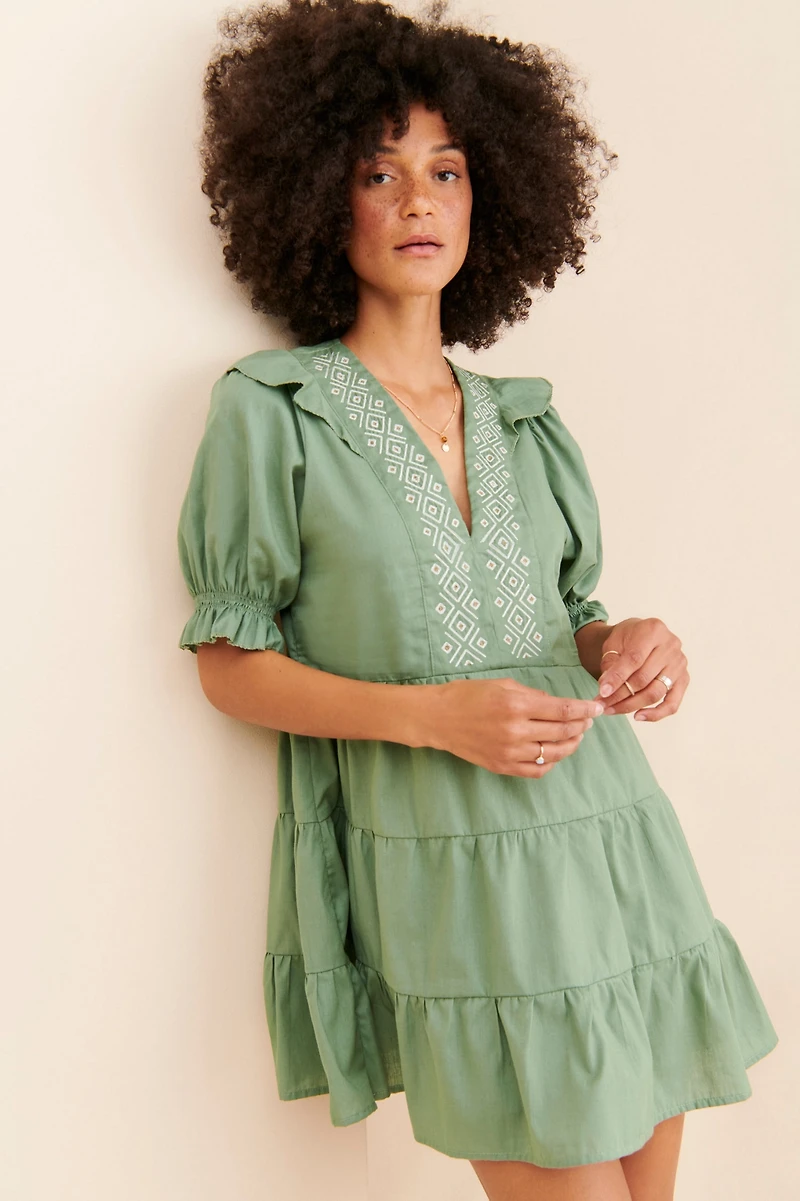 Afternoon The Isabella Mini Dress