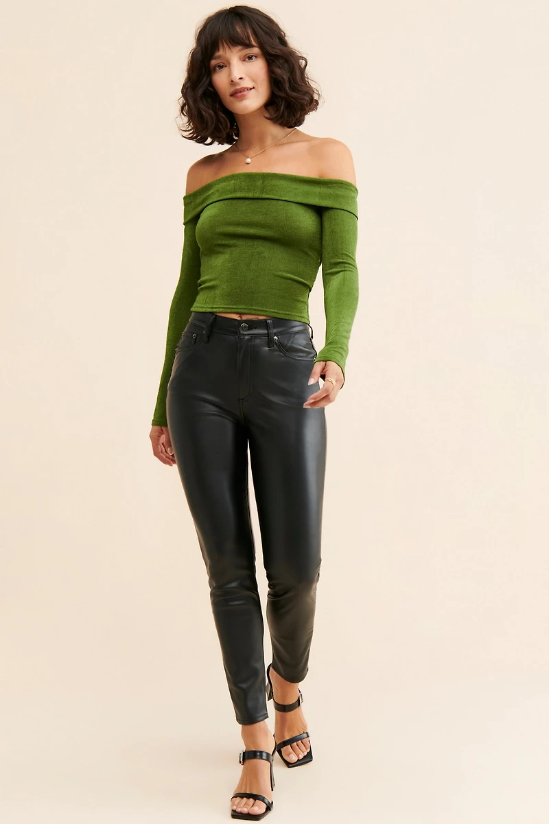 Pistola Skinny Vegan Leather Pants