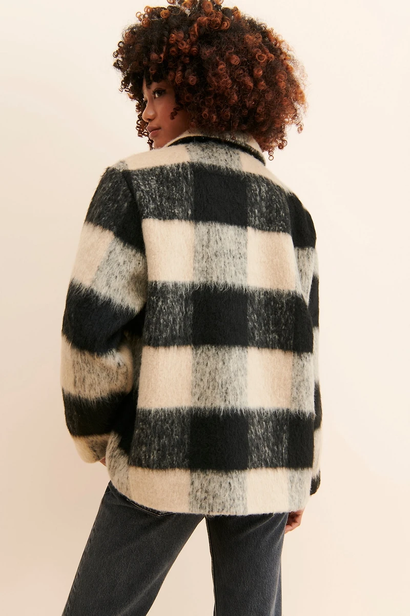[BLANKNYC] Out Of Line Shirt Jacket