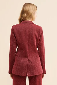 Audette Seventeen Metallic Blazer