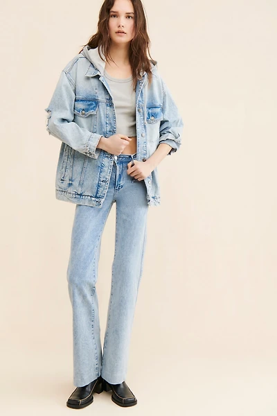 PAIGE Leenah Patched Pocket Jeans