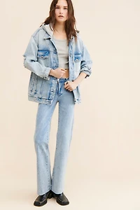 PAIGE Leenah Patched Pocket Jeans